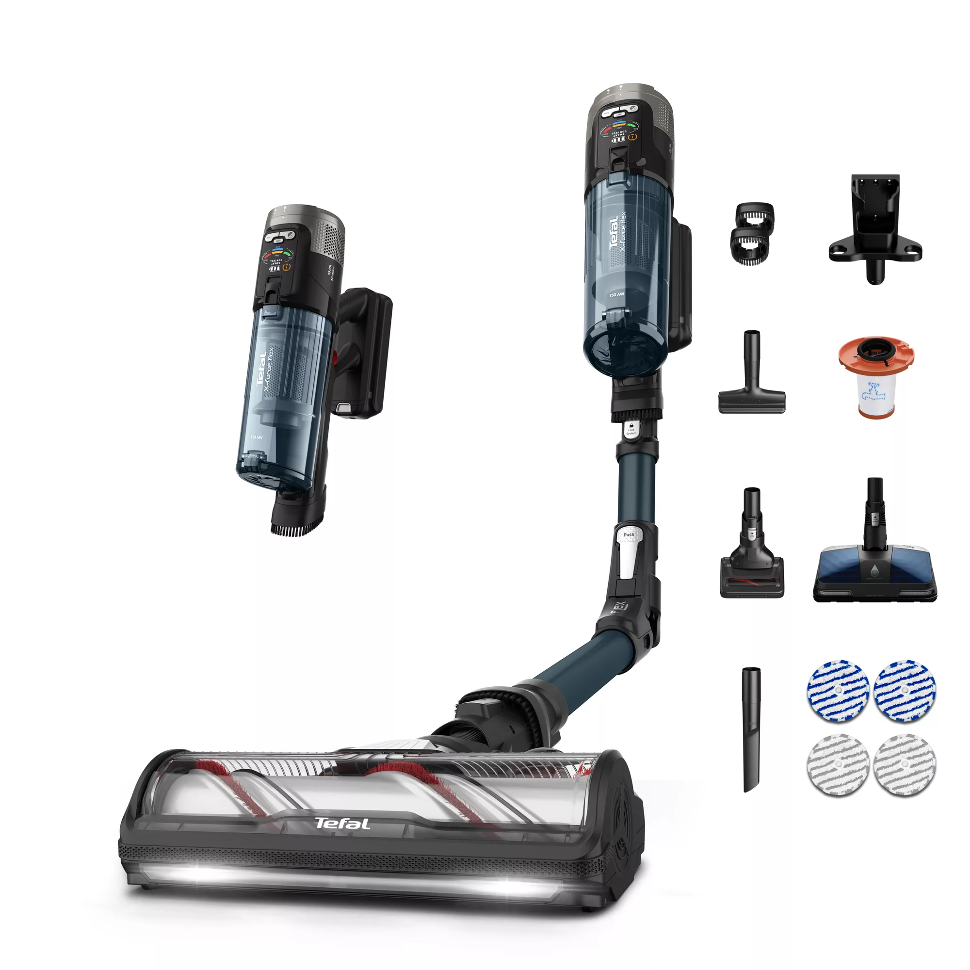 X-Force Flex 13.60 Aqua Cordless Vacuum Cleaner| 150 Air W|TY9AD3HO