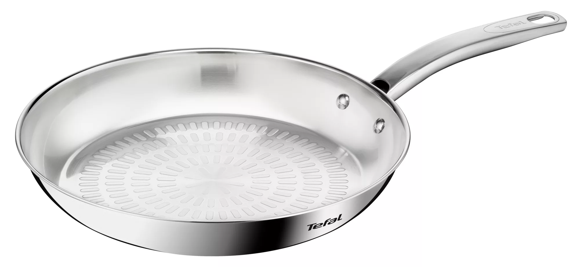 TEFAL Intuition frypan 28 cm | Premium Stainless Steel 18/10 | Perfect Searing | Easy Release | Robust handle | Induction | 2 Years Warranty | B8590635