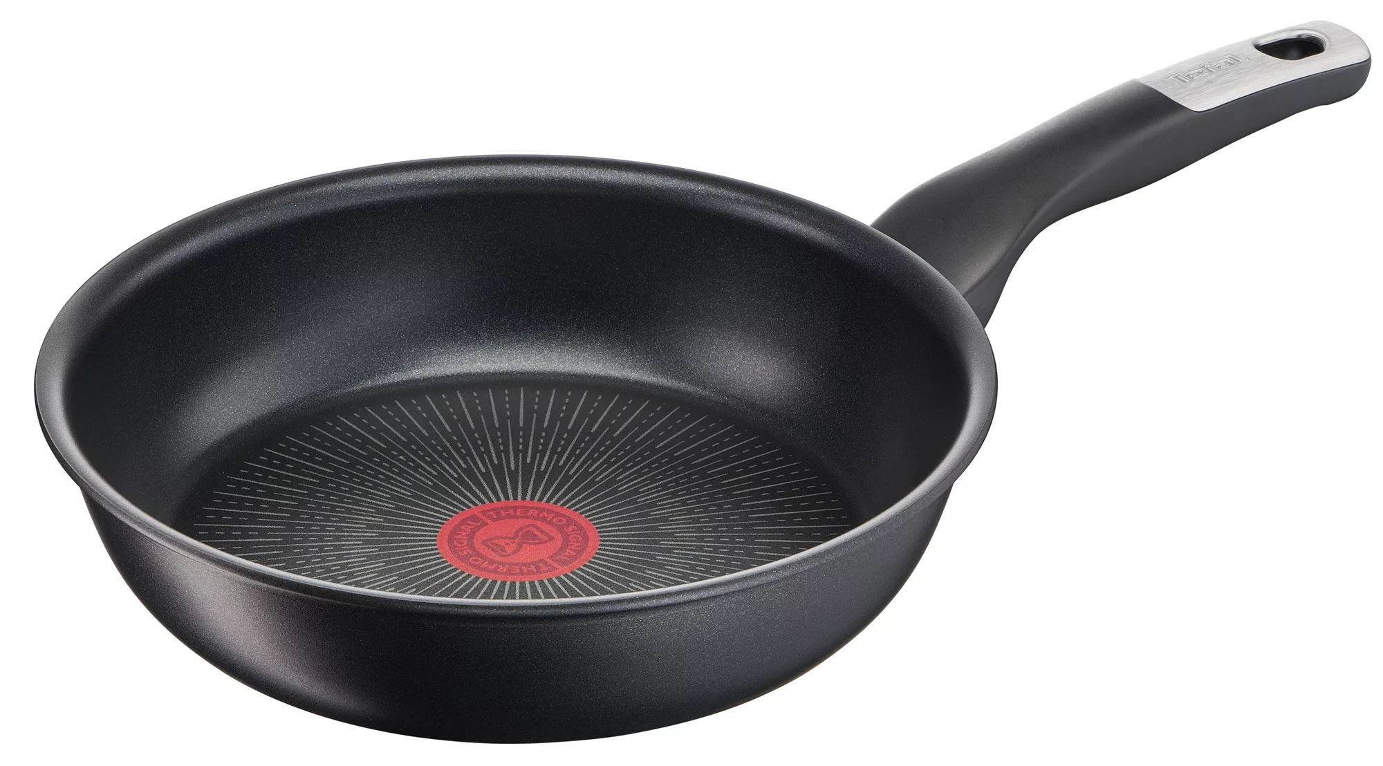 TEFAL Frying Pan | UNLIMITED frypan 24 cm | Scratch resistance | 100% safe non stick coating | Thermo signal™ | Perfect searing | Made in France | Induction | 2 Years Warranty | G2550402