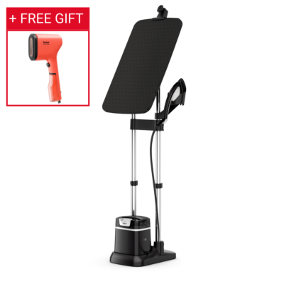  Garment Steamer | IXEO + All-in-One Full-Size Iron Steamer | 2980 W | Built-In 3-Position Smart Board | 1 L QT1510GO