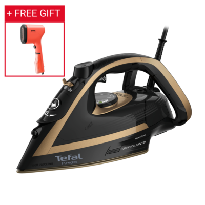  Puregliss Steam Iron | 3000 W | Anti-Stain Protection | Exceptional Glide | Safety Auto-Off | FV8064G0