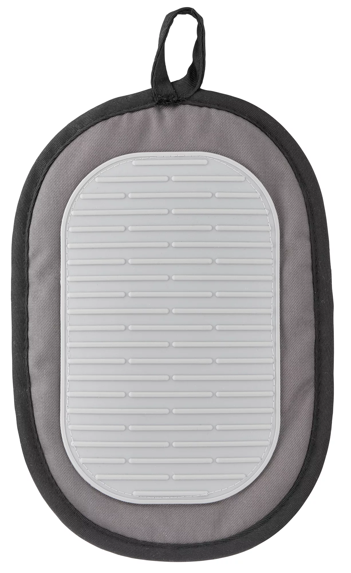 TEFAL حامل وعاء Comfort | أداة مطبخ | مقاومة للحرارة العالية | قبضة داخلية غير قابلة للانزلاق | تصميم مريح | أسود | سيليكون | K1298314