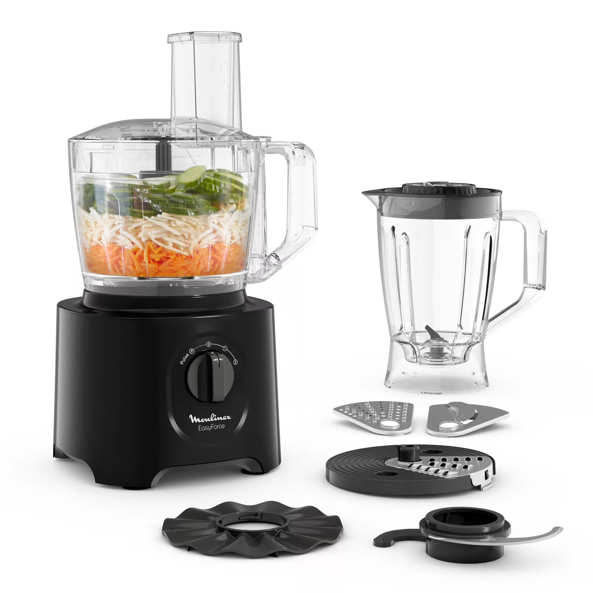 Easy Force, Food Processor, 800 W, 25 Functions, FP247827 + Free Food Container