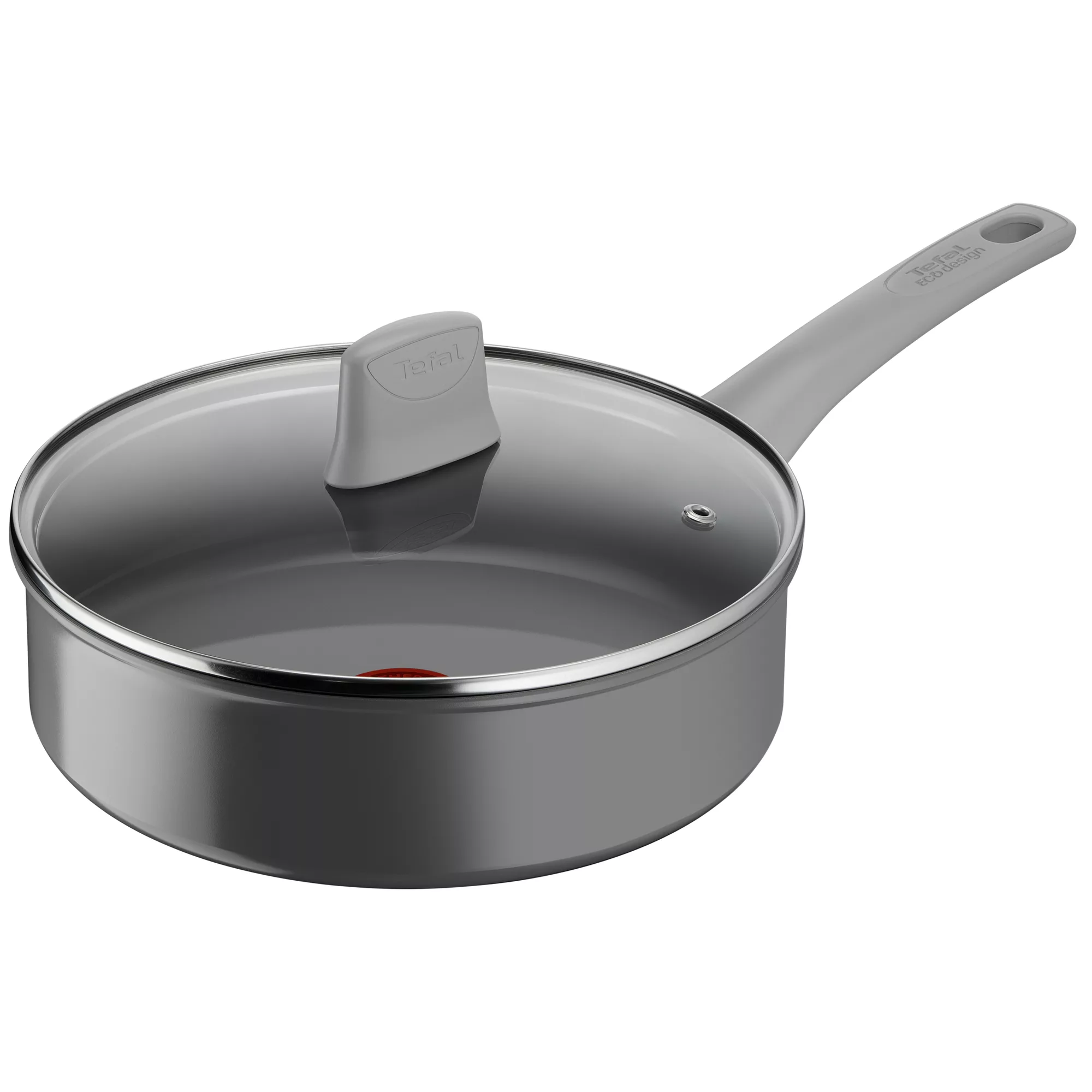Tefal Renew, On, sautepan 24 cm, Ceramic Non-Stick Coating, 100% recycled aluminium body, Healthy Cooking, Thermo-Signal™, C4273232