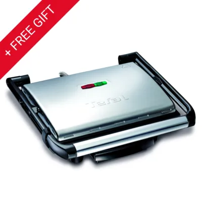 Inicio Panini Grill, Grill, 2000 W, Non Stick Coating, GC241D28 + Gift