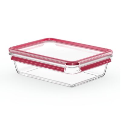 Masterseal Glass Fresh Box Container 2.0 L, Leak-Proof, Oven-Safe, Hygienic, Dishwasher-Safe, K3010512