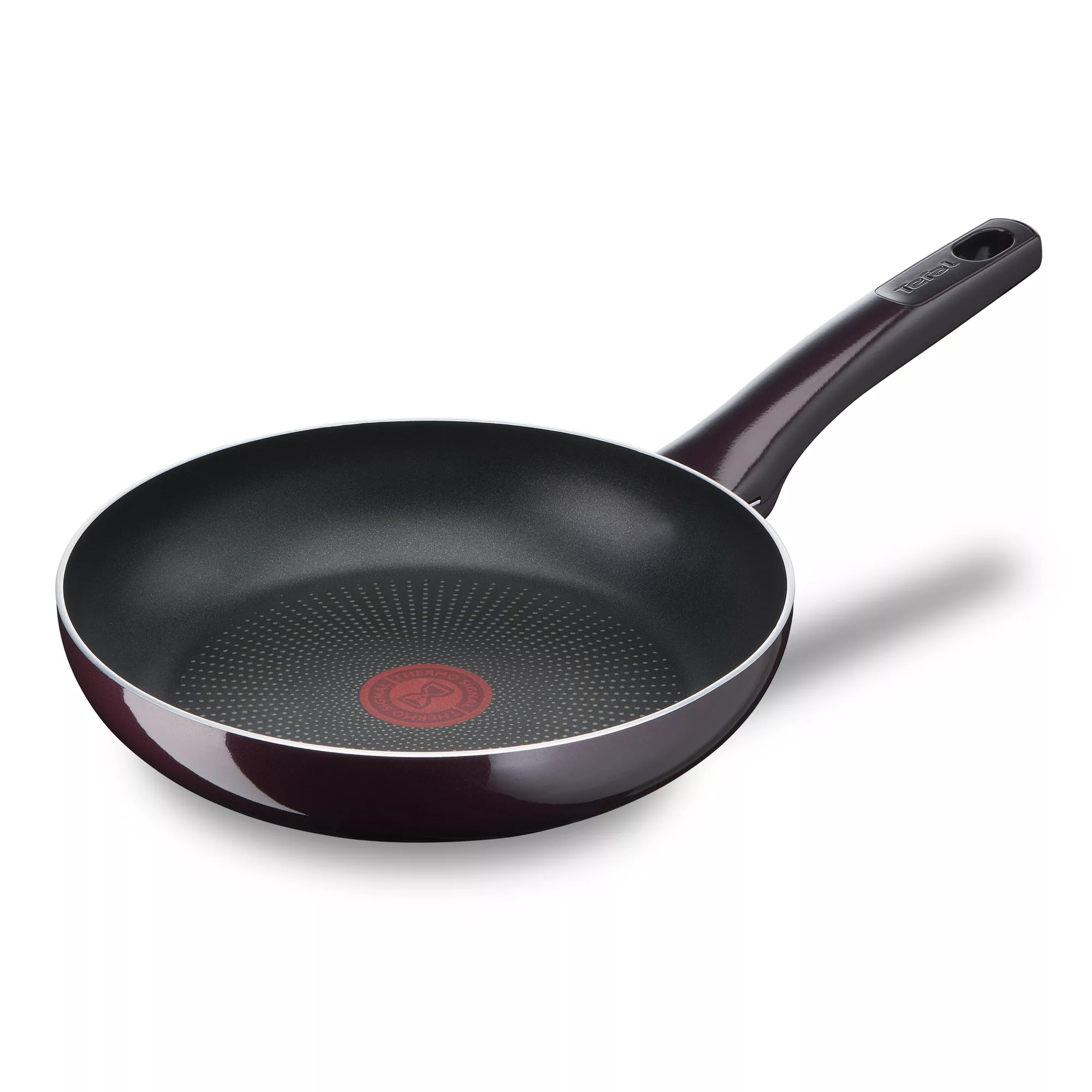Frying Pan, G6 Resist Intense 24 cm Non-Stick Frypan With Thermo Spot, Burgundy, 2 Years Warranty, D5220483