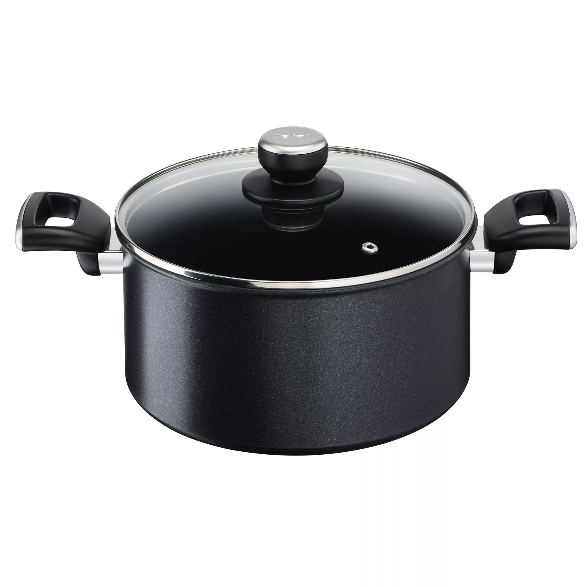 TEFAL Cooking Pot | UNLIMITED Stew Pot 24 cm with Lid | easy cleaning non stick coating thermo signal™ healthy safe induction | Made in France | 2 Years Warranty | G2554602