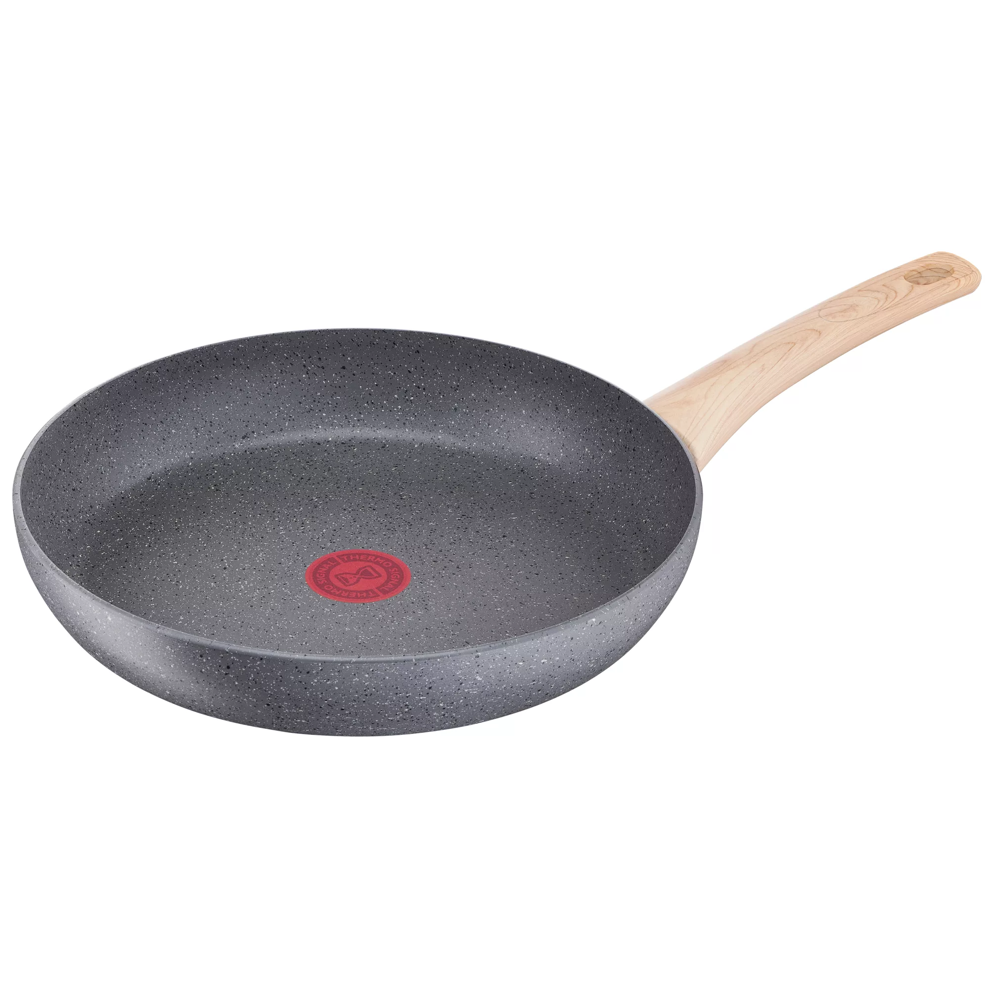 TEFAL Frying Pan | Natural Force 30 cm Frypan|Easy cleaning | Mineralia+ non-stick coating | Natural minerals | Thermo-signal | Healthy cooking | Safe | Made in France | 2 Years Warranty | G2660732