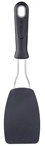 TEFAL comfort angle spatula| Kitcken Tool | High-Heat Resistance | Scratch-Free for Cookware | Dishwasher-Safe | Ergonomic Design | Black | Plastic | 2 Years Warranty | k1290314