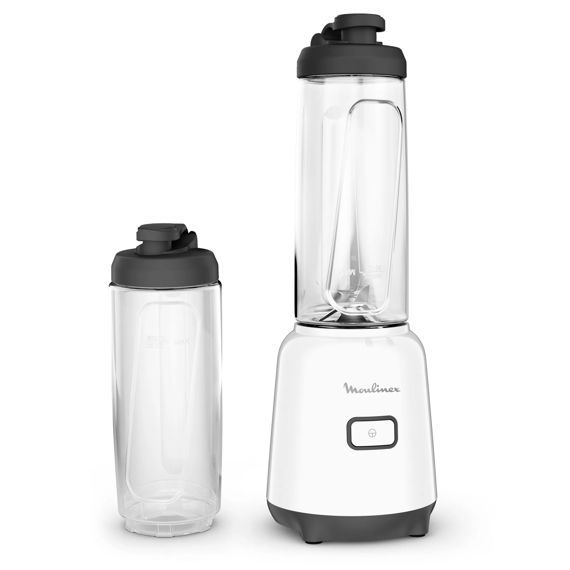 Mix & Move Mini Personal Blender, 2 To-Go Bottles in Premium Tritan|300 W| LM15F127