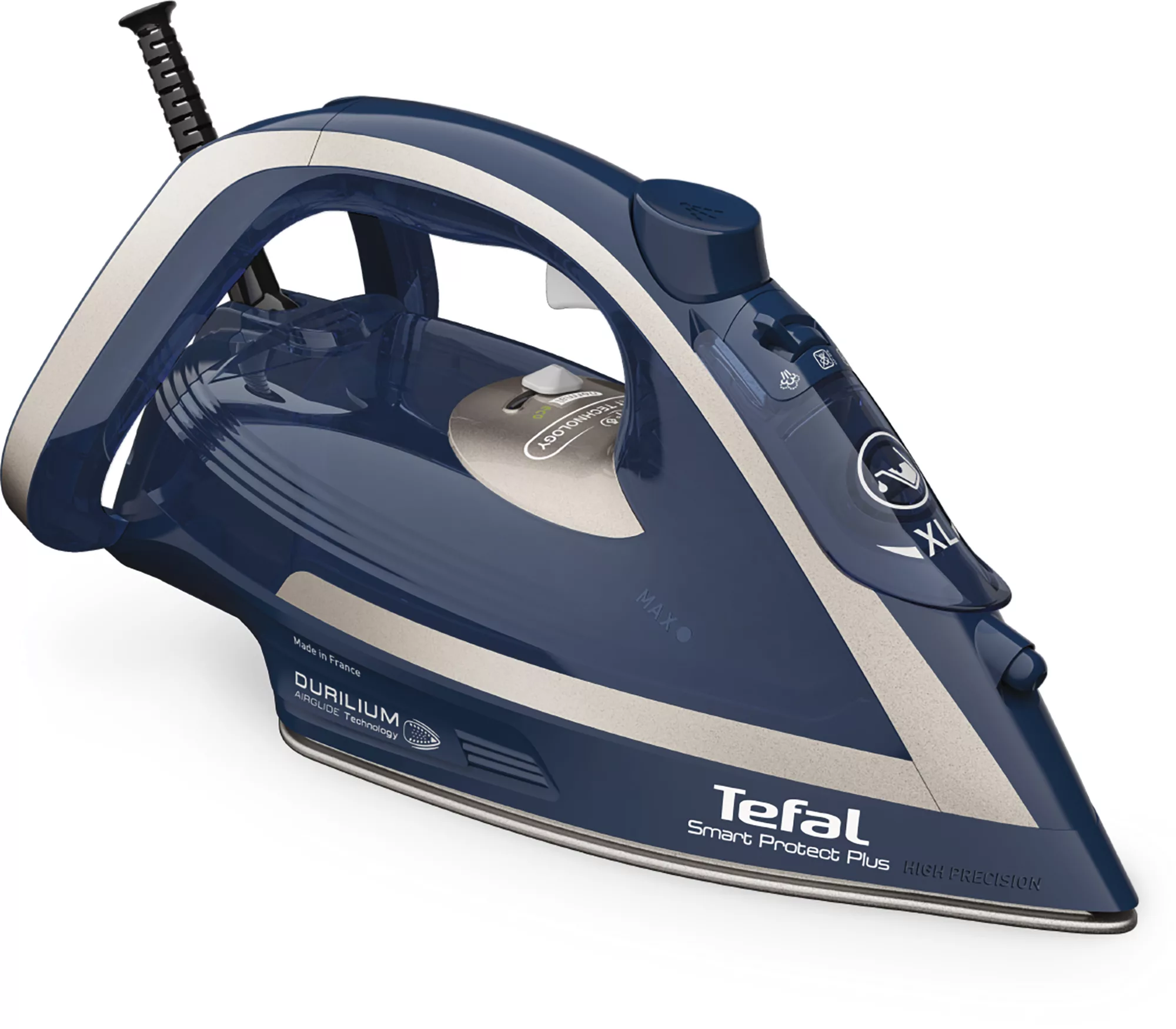  Steam Iron |Smart Protect+ | 2800 W | 270 ml | Durilium Airglide Soleplate Technology | Blue & Silver | FV6872M0