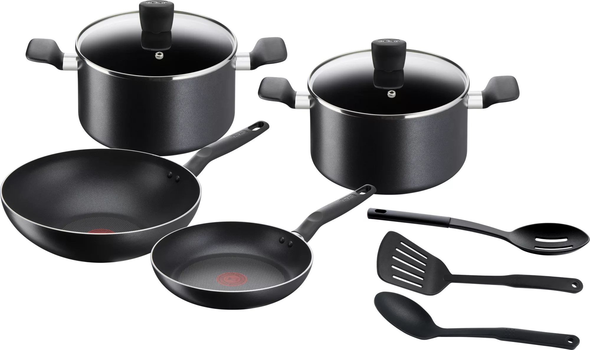 Cookware Set of 9 PCs,Super Cook, Aluminium Non-Stick with Thermo Signal , 2 Years Warranty, B459S984