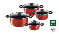 Tempo Flame, Cooking Set, 8 pcs, Non-stick coating, C3079082