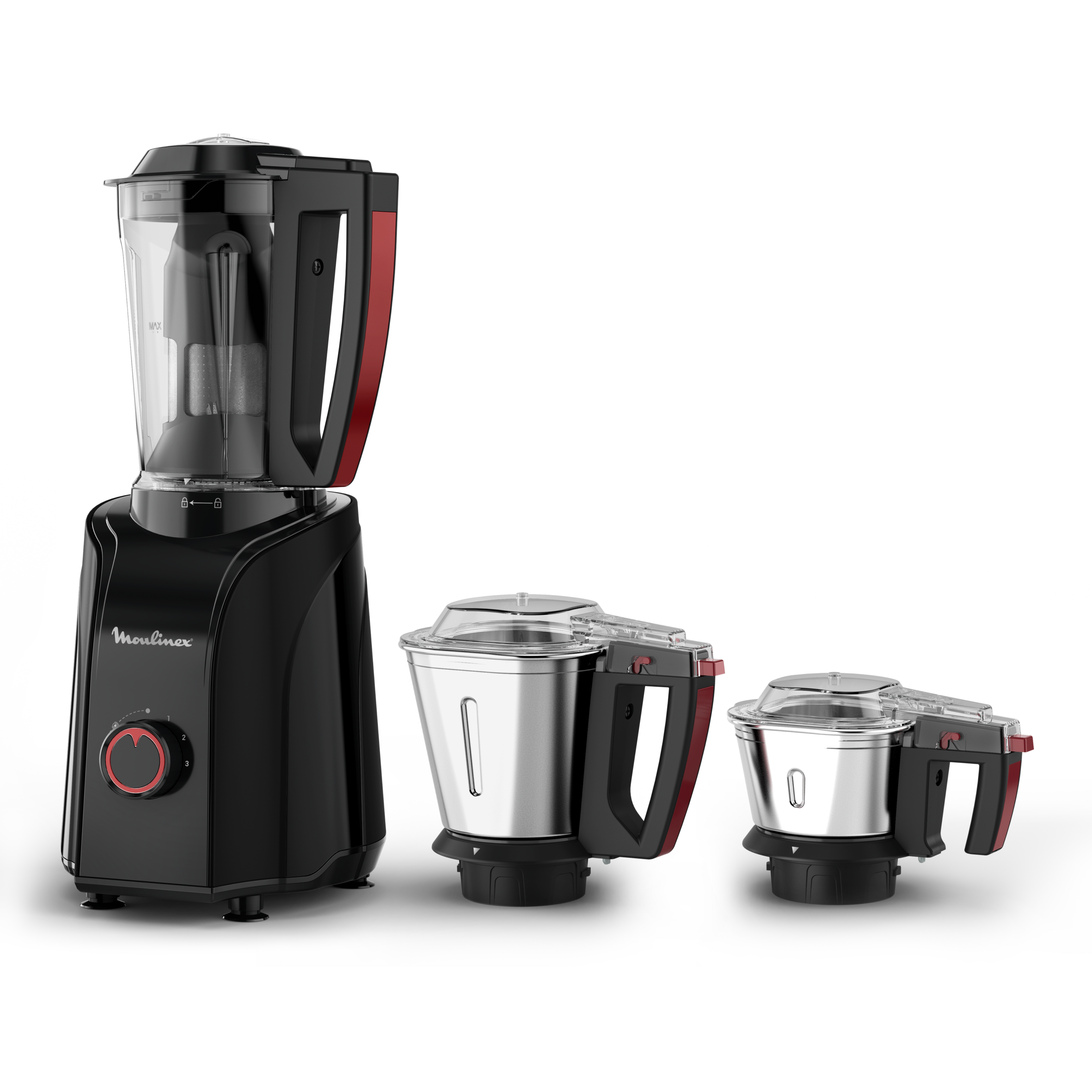 ج رايند ماكس، خلاط ومطحنة، بقدرة قصوى 1200 واط، 8 وظائف في جهاز واحد، LM701827