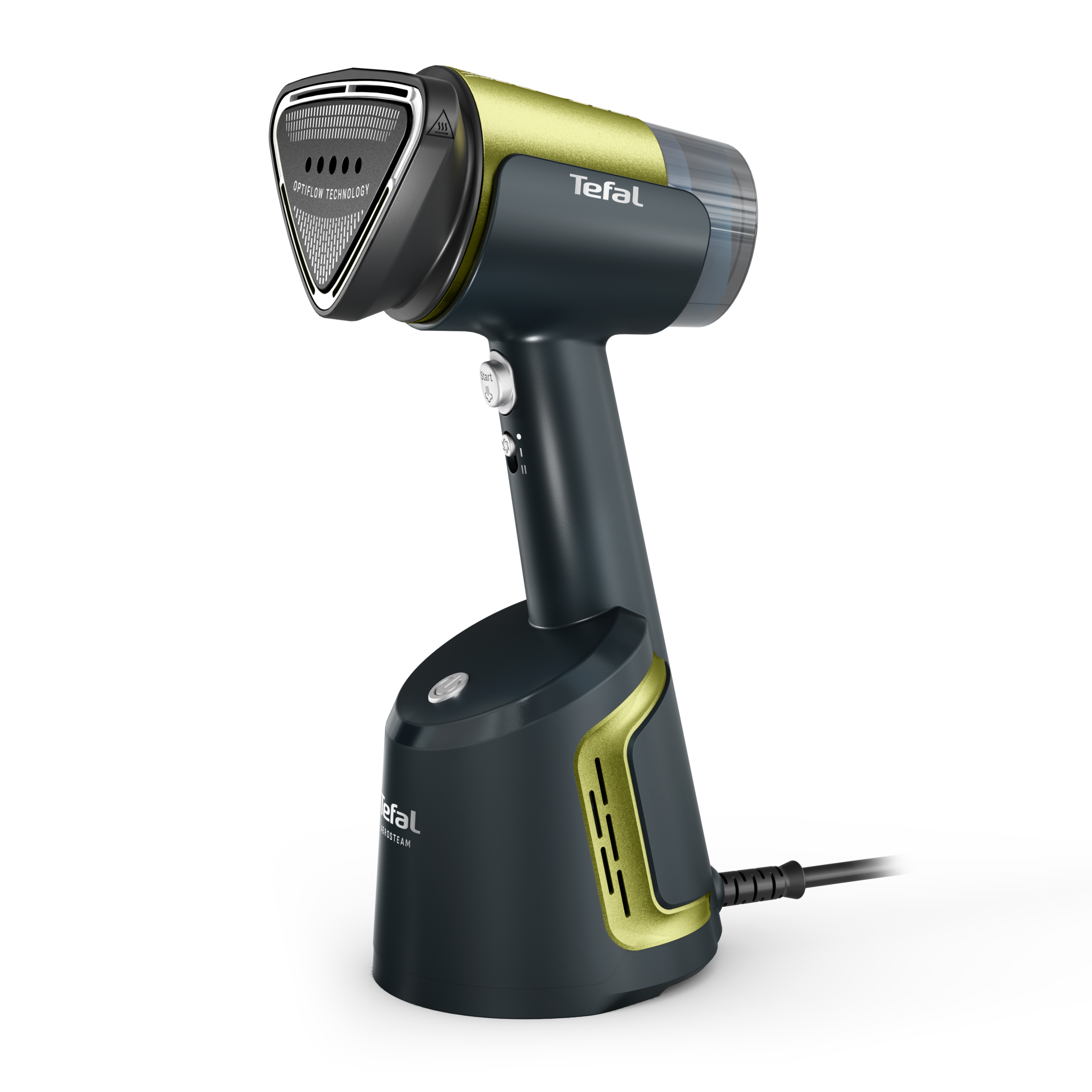 أيروستيم ، مكواة بخار محمولة، تقنية تدفق البخار والشفط أوبتي فلو، DT9810G0