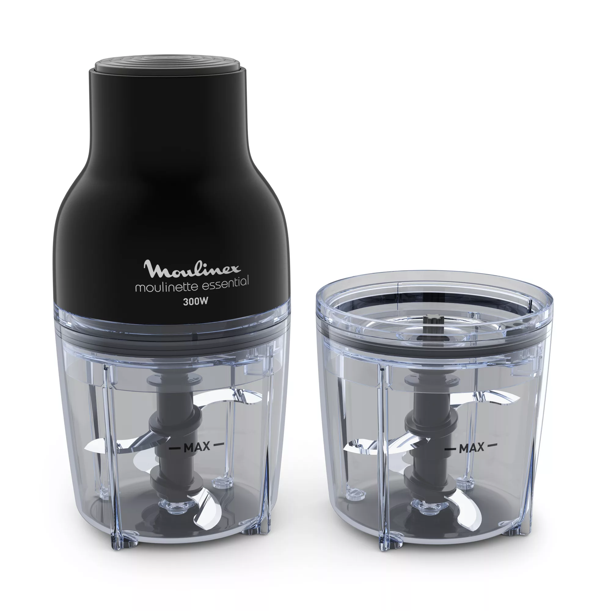 Moulinette Essential, Electric Food Chopper, 2x 400ml bowls, DJ520827 