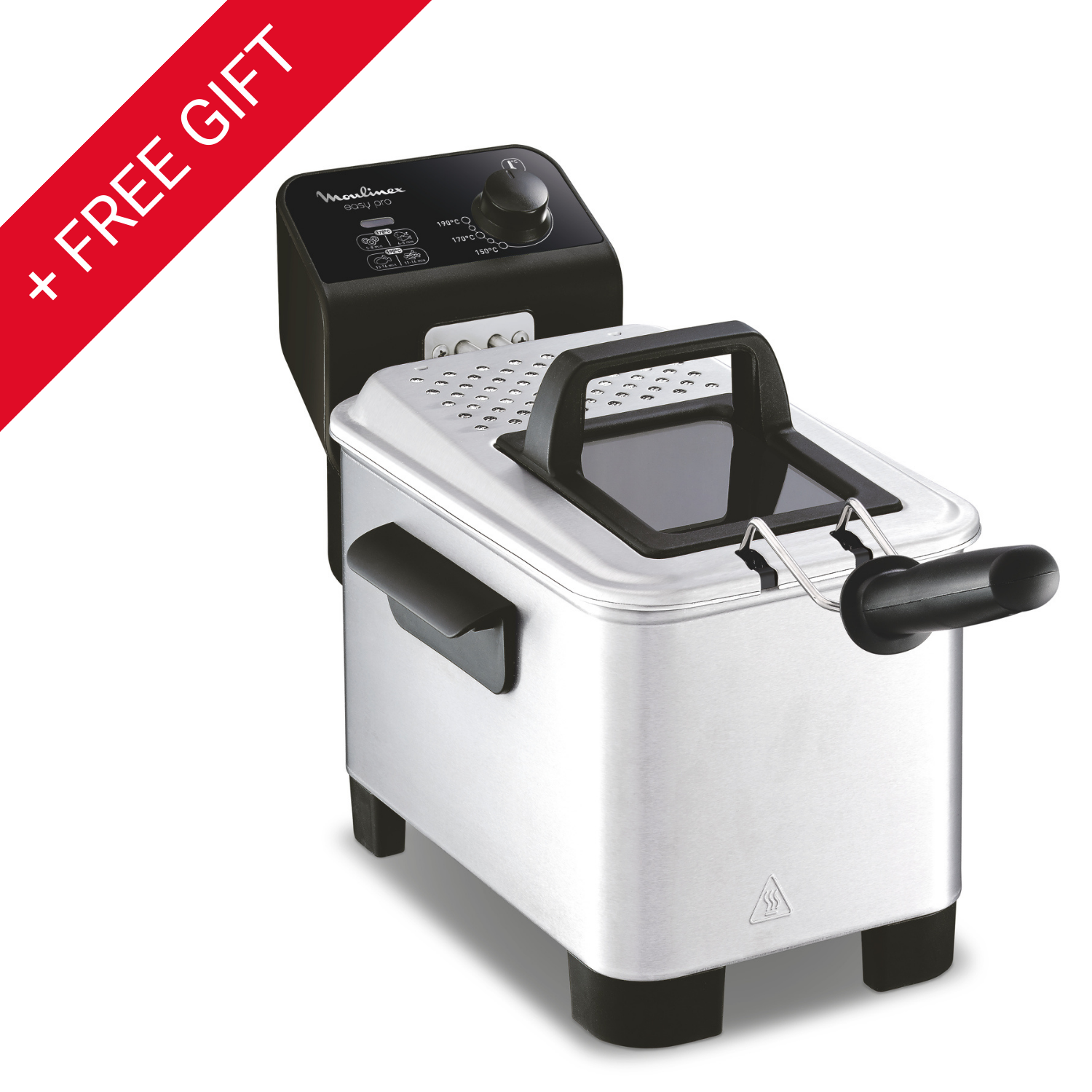 Easy Pro, Deep Fryer, 2200 W, Odor Filtration, AM333027 "+ Gift