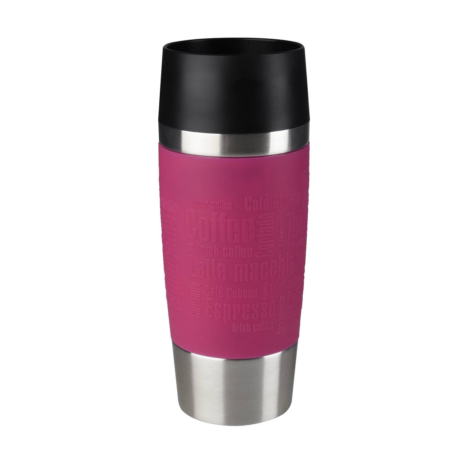 Travel Mug, Stainless Steel,360 ml, Leak Proof, 4 Hrs Hot/8 Hrs Cold, Pink, K3087114