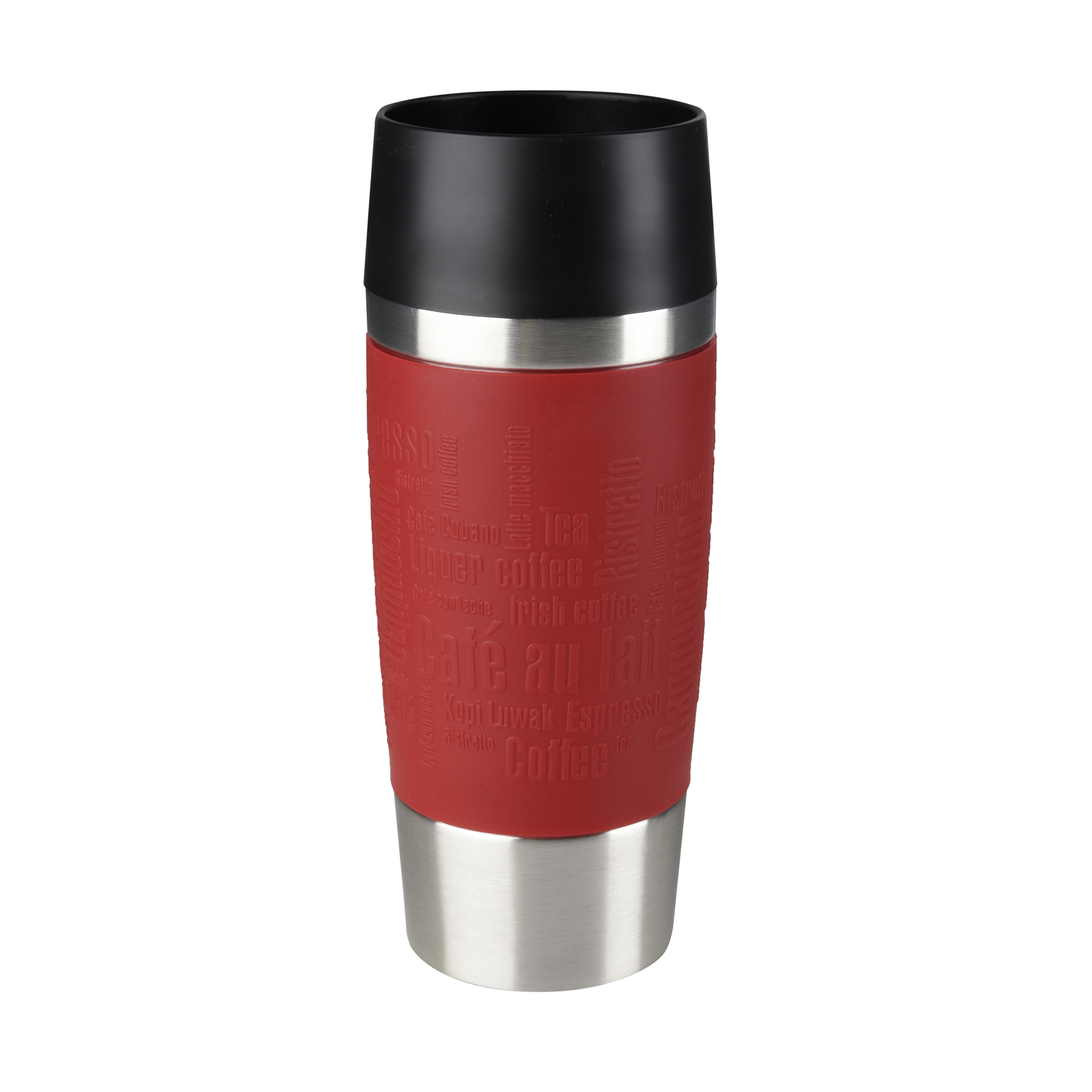 Travel Mug, Stainless Steel,360 ml, Leak Proof, 4 Hrs Hot/8 Hrs Cold, Red, K3084114